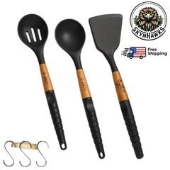 6 Pcs Non Stick Silicone Cooking Kitchen Utensils Dishwasher Safe BPA Free