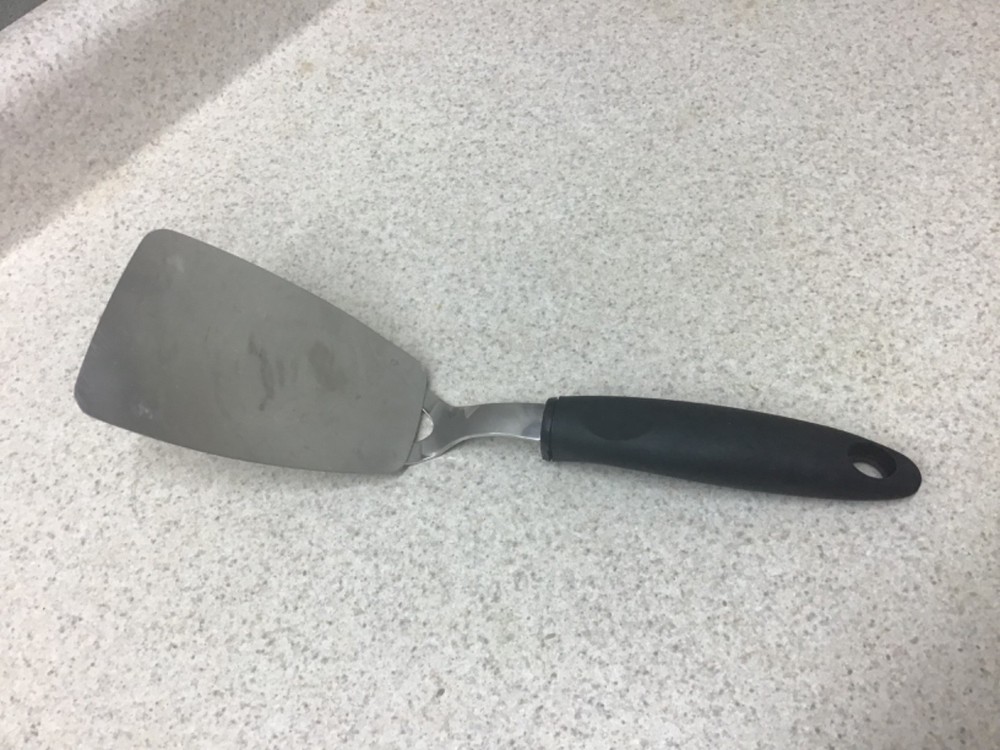 Unbranded Stainless Flexible All Metal Blade Spatula Flipper Turner 11.5”