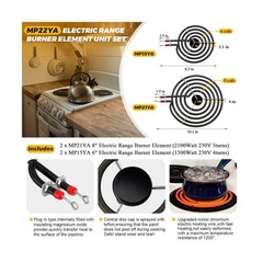 2026 MP22YA Electric Range Burner Element Unit Set with 330031 Rang… Fast Ship