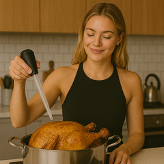 2-Pack Turkey Basters Heat-Resistant BPA-Free Food-Grade Cooking Tools for Roast