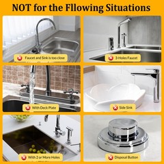 Faucet Mat for Kitchen Sink, Super Absorbent Faucet Splash Guard, Diatomite S…