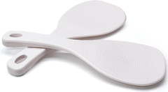 2PCS Plastic Rice Paddle Spoon Rice Scoop Non-Stick Rice Spatula Rice Cooker New