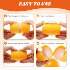 Egg Cracker Tool Egg Breaker Manual Shell Separator Kitchen Tools for Baking