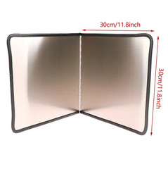 Stainless Steel Oil Splatter Guard Foldable Grease Splash Screen for Frying