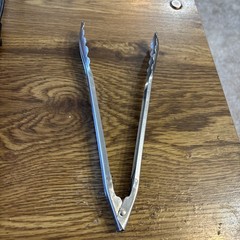 Stainless Steel Kitchen serving Tongs 9″ Unbranded