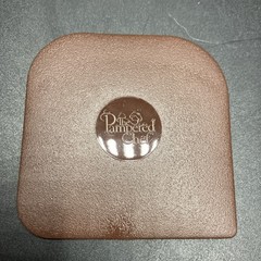 Pampered Chef Pan Scraper Brown Nylon Plastic, USA, 2.25 x 2.25 Inches