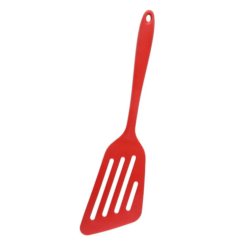 Egg Fish Frying Pan Spatula Silicone Turner Scoop Kitchen Tools Cooking Utensils