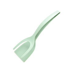 1pcs 2-in-1 Grip & Flip Spatula Tongs – Non-Stick Nylon Egg, Pancake&Fish Turner