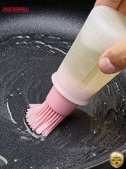 1pc Silicone BBQ Oil Brush – Basting, Cake, Bread & Pastry Kitchen Gadget – NEW