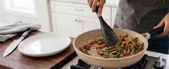 3 PACK Silicone Cooking Spatula & Spoon for Nonstick Cookware, BPA-Free |