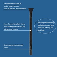 Scraper Small Plastic Scraper Tool Multipurpose Scraper Nonscratch Cleaning Tool