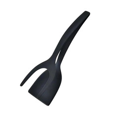 1pcs 2-in-1 Grip & Flip Spatula Tongs – Non-Stick Nylon Egg, Pancake&Fish Turner