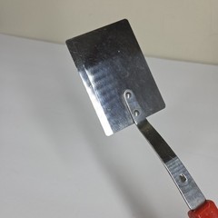 Vtg Quikut Red Stainless Steel Spatula Flipper Turner