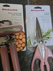 KITCHENAID (LOT OF 9) Kitchen Tools Utensils OHDRA *DRIED ROSE/PINK/MAUVE* New