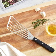 WÜSTHOF Gourmet 6.5″ Offset Slotted Spatula,Silver/Black Silver/Black 6.5-i