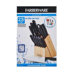 23 Piece Stainless Steel Cutlery Utensil Set Black Dishwasher Safe Kitchen Tools