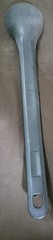 Vintage Rubbermaid Black Serving Basting Solid Spoon Nylon Plastic 1973 USA