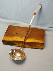 My Estate Sale! Reed & Barton 15″ Silver Plated Ladle Freshly Polished, Exc Cond
