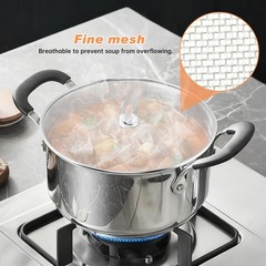 Splatter Screen 3 Pack 13 in 11.5 in 10 in Stainless Steel