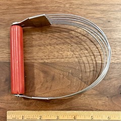 7pc VTG 50s Red Handle Kitchen Utensils Country Farmhouse Rustic Cooking Tools