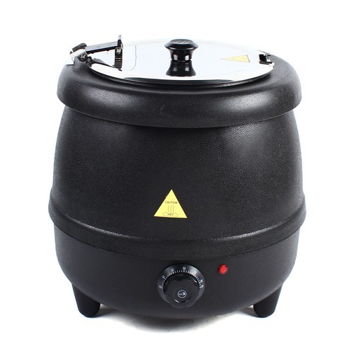 10L Commercial Electric Soup Kettle Warmer Restaurant Countertop Pot
