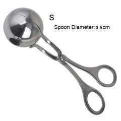 Meat Ball Maker Tool Stainless Steel Clip Round Rice Ball Shaper Spoon Meatball