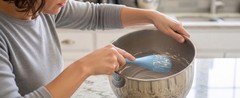 3 PACK Silicone Cooking Spatula & Spoon for Nonstick Cookware, BPA-Free |
