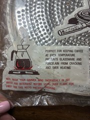 Vintage Stove Top Metal Simmer Ring 8” Heat Diffuser For Gas Electric Ranges NIB