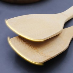 3pcs/set Bamboo Non Stick Frying Pan Spatula Rice Spoon Spatula High Temperature