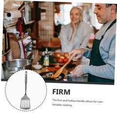 Stainless Steel Hollow Long Handle Heat Stainless Steel Spatula Turner Kitchen