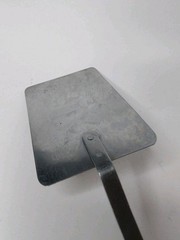 VINTAGE UNBRANDED STAINLESS STEEL USA GRAPES & PEARS SOLID HEAD SPATULA 13”