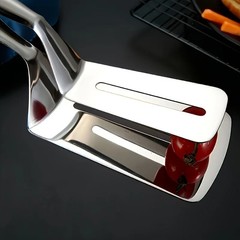 Tongs Steak Clamp Kitchen Stainless Steel Tool Food Clip Bread Meat BBQ Cooking