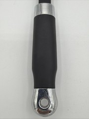 Unbranded Mini Slotted Flipper Spatula Nylon Kitchen Utensil Black