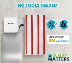 Stainless Steel Backsplash – Wall Protector for Kitchen Bathroom & Office