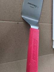 Dexter Russell Basic 31989 Square Edge 8 x 3″ Turner, Spatula Red Handle Qty-1