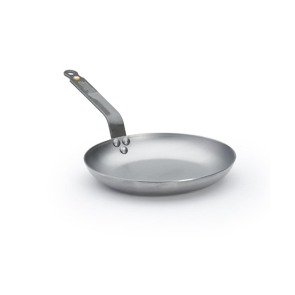 de Buyer MINERAL B Carbon Steel Omelette Pan – 9.5” – Naturally Nonstick –