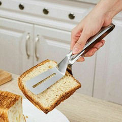 Kitchen Tongs Steak Clamp Stainless Steel Food Clip Bread Meat BBQ Cooking Tools