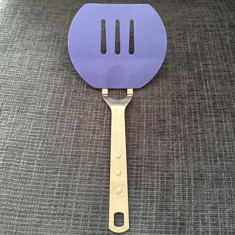 Miu France Slotted Spatula Blue Pancake Flipper