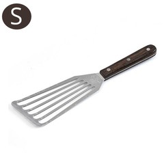 Miu France Small and Large Steel Fish Spatula Slotted Stainless Turner