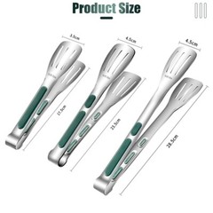 Stainless Steel Steak Clamp Food Bread Meat Clip Tongs BBQ Kitchen Cooking Tools