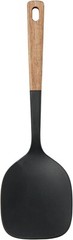 MUJI Wooden Handle Silicone Cooking Spoon & Turner &Spatula 3 Piece Set Japan