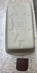 Pampered Chef Stone Loaf Meatloaf/Bread Baking Bread Pan #010802 USA 11”x 6 1/8”