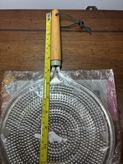 Vintage Stove Top Metal Simmer Ring 8” Heat Diffuser For Gas Electric Ranges NIB