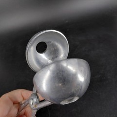 Aluminum Meatball Dumpling Baller Tongs Set 2 Silver Scissor Kitchen Utensil