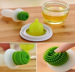Oil Basting Brush Set Chef’s Basting Tool; Food-Grade Organic Silicone 3 in 1