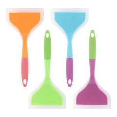 Non-Stick Pan Special Spatula Silica Gel Frying Pan Spatula Wide Surface Silica