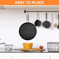 Silicone Splatter Screen Frying Pan Grease Guard Heat Resistant 16×12″