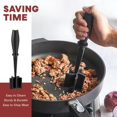 Heat Resistant Meat Chopper Smasher for Ground Beef Hamburger & More NEW