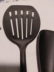 Lot Of 4 Utensils Silicone Black Silver 2 Circulon, 1 Staub & 1 Unbranded
