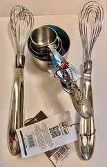 All-Clad Measuring Cups & Utensil Flat and Round Whisk